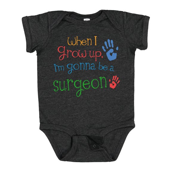Inktastic Future Surgeon Kids Doctor Gift Boys or Girls Baby Bodysuit