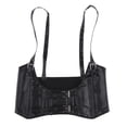 thumbnail image 2 of Cinturón de Cintura Ancha de Cuero para Mujer Correas Underbust Waspie Corset Ramillete Zulema Cinturón Cinturón Debajo Del Pecho, 2 of 8