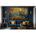 thumbnail image 2 of Eagle Canvas Art Eagle Wall Decor Bird Wall Art For Livingroom Bedroom Office, 2 of 7