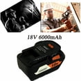 thumbnail image 5 of 4Pack 8.0Ah For Rigid R840087 18V Hyper Lithium-ion Battery R840085 R840086 R840084 R840083, 5 of 9