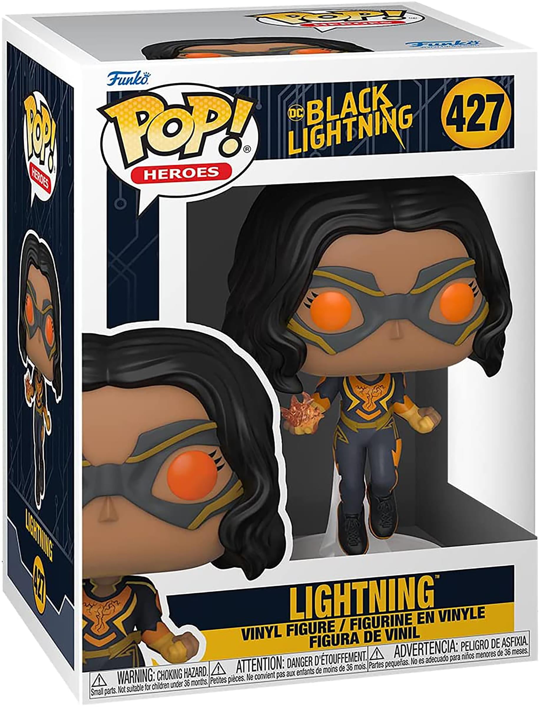 Funko POP Heroes: Black Lightning- Lightning Vinyl Figure