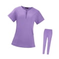 thumbnail image 2 of Los uniformes del oficio de enfermera friegan los trajes determinados del trabajo del oficio de enfermera de las mujeres de la parte y de los XL, 2 of 8