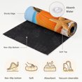 thumbnail image 6 of Round Area Rugs 4Ft, Pumpkin Coastal Non-Slip Washable Circle Rugs Carpet, Thanksgiving Fall Beach Starfish Indoor Outdoor Rug Floor Mats Throw Runner for Bedroom Living Room Bathroom, 6 of 8