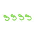 thumbnail image 2 of Monkey Tail String , Rubber Bow String Silencers Wear Resistant Convenient  For Ourdoor Training Yellow,Green,Blue,Black,Red, 2 of 8