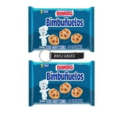 2 Pack: Bimbo Bimbunuelos Crispy Wheels Pastry, 3 Count, 6.99 oz Bag
