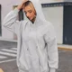 thumbnail image 3 of Sudaderas Para Mujer Hoodie Con Capucha Afelpada Moda Casual, 3 of 8