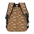 thumbnail image 3 of Haiem Armadillo Floral 1 Printed School Backpack,Casual Travel Lightweight Backpack,Durable Comfortable Multifunctional Backpack,Laptop Backpack, 3 of 6