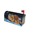 thumbnail image 3 of Haiem Ocean Scene with Noah's Ark Mailbox Covers Magnetic ,Mailbox Wraps Post Letter Box Cover for Holiday Garden Yard Decor-25.5x21 in, 3 of 9