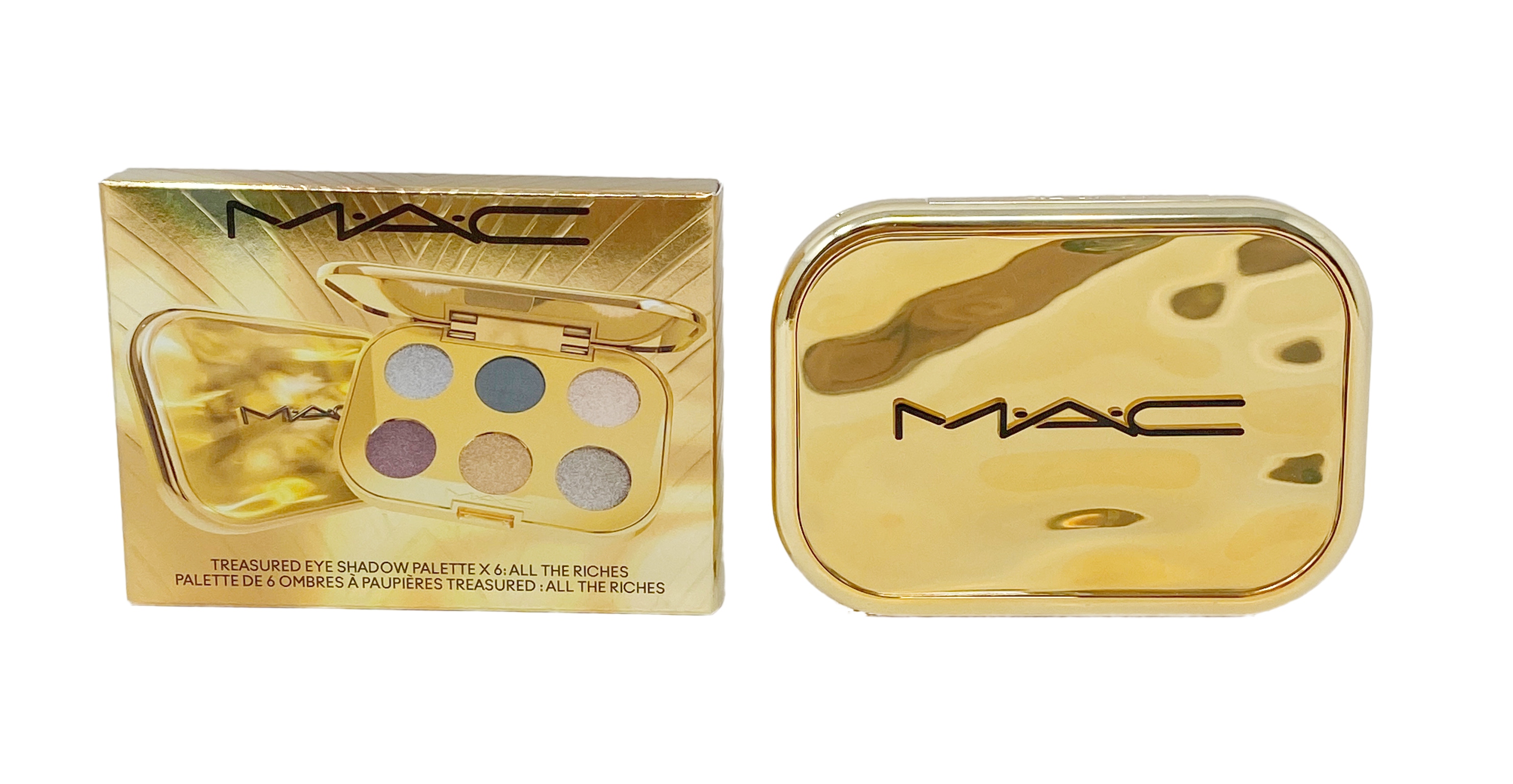 MAC Treasured Eye Shadow Palette X 6: All The Riches (.04 Oz each)
