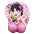 thumbnail image 1 of Alfombrilla de ratón con reposamuñecas JoJos Bizarres Adventures Anime, 1 of 1