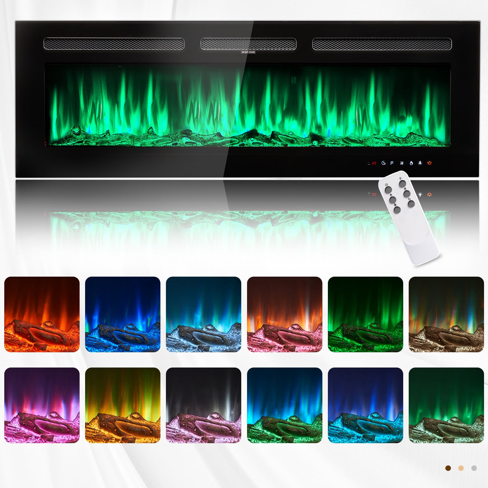 Sonegra Electric Fireplace 50 Inch Wide Recessed And Wall Mounted sonegra-electric-fireplace-50-inch-wide-recessed-and-wall-mounted