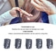 thumbnail image 3 of Pinzas para peluca prácticas 100 piezas 6 dientes de peine pinzas para extensión de cabello para trenzas de cabello para el hogar ANGGREK Otros, 3 of 8