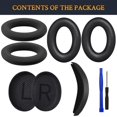 thumbnail image 3 of Kit de almohadillas de repuesto SOULWIT para Bose QC35, 3 of 7