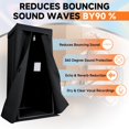 thumbnail image 2 of Estudio de grabación portátil Vocal Booth Starfavor con bolsa, 2 of 7