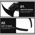 thumbnail image 3 of Diadema de cuerno de buey para cosplay, diadema de cuerno de Halloween con cabeza de calavera, 3 of 6