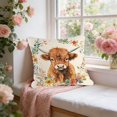 thumbnail image 6 of Throw Pillow Cover 18x18 Inch Cute Patterns Print Soft Breathable Hidden Zipper Decorative for Sofa Living Room by MPOISVA, 6 of 7
