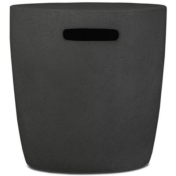 Bowery Hill Contemporary Propane Tank Cover in Slate Gray