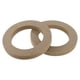 thumbnail image 4 of Unique Bargains 8 piezas universales de 4 pulgadas altavoz subwoofer montaje anillos espaciadores madera maciza beige, 4 of 6