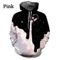 thumbnail image 4 of Sudadera con capucha unisex con estampado 3D divertido para hombre, sudadera con capucha con estampado de cielo estrellado colorido, sudaderas de moda, sudaderas, camisetas de calle, 4 of 5