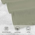 thumbnail image 5 of Ryvnso Olive Green Cotton Hand Towels Sets Face Towel 2 PCs Bathroom Decorative, 5 of 7
