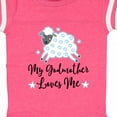 thumbnail image 4 of Inktastic Godmother Godson Lamb Boys Baby Bodysuit, 4 of 5