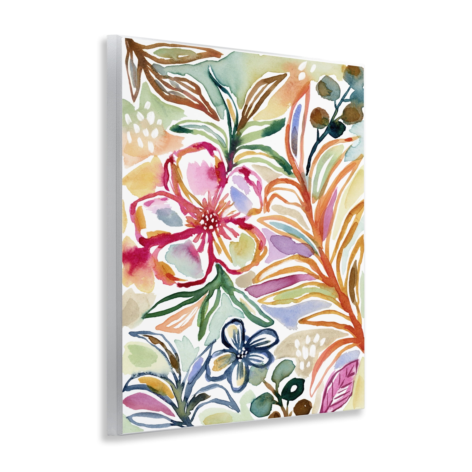Stupell Industries Colorful Garden Impressions Wall Plaque Art, design by Lisa Nohren