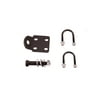 Rugged Ridge by RealTruck Steering Stabilizer Bracket | Steel Construction, Black Finish | 18040.50 | Compatible with Only the Rugged Ridge by RealTruck 18050.82 & 18050.83 Kits