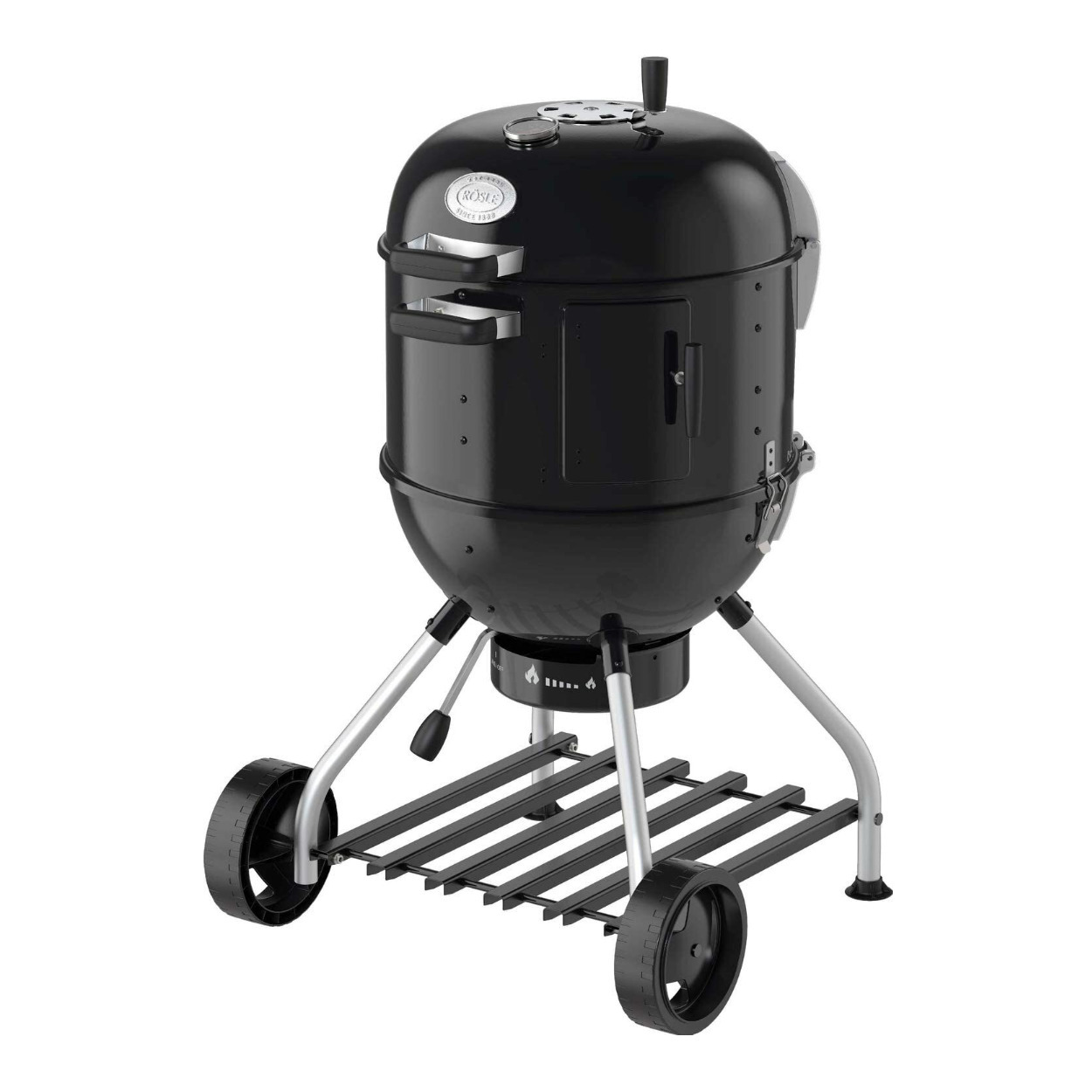Rosle Charcoal Smoker No.1 F50-S convertible, Multi Grill, Barbecue, Smoker, Tailgater, camping, steamer - image 4 of 9