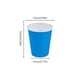 thumbnail image 2 of Advancent 10 Uds. De vasos de papel de colores, vasos desechables, juguetes de papel, colores ambientales, artesanía, educación temprana pura, Mostrada Blanco, 2 of 6