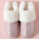 thumbnail image 1 of Pantuflas de gamuza con boca grande Mao para hombre y mujer, pantuflas de interior para el hogar, cálidas pantuflas Mao Mao para otoño e invierno, 1 of 6