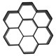 thumbnail image 5 of unbranded Para Pavimento De Jardín Hexagonal Fácil Uso Para Senderos Patios Color Negro, 5 of 8