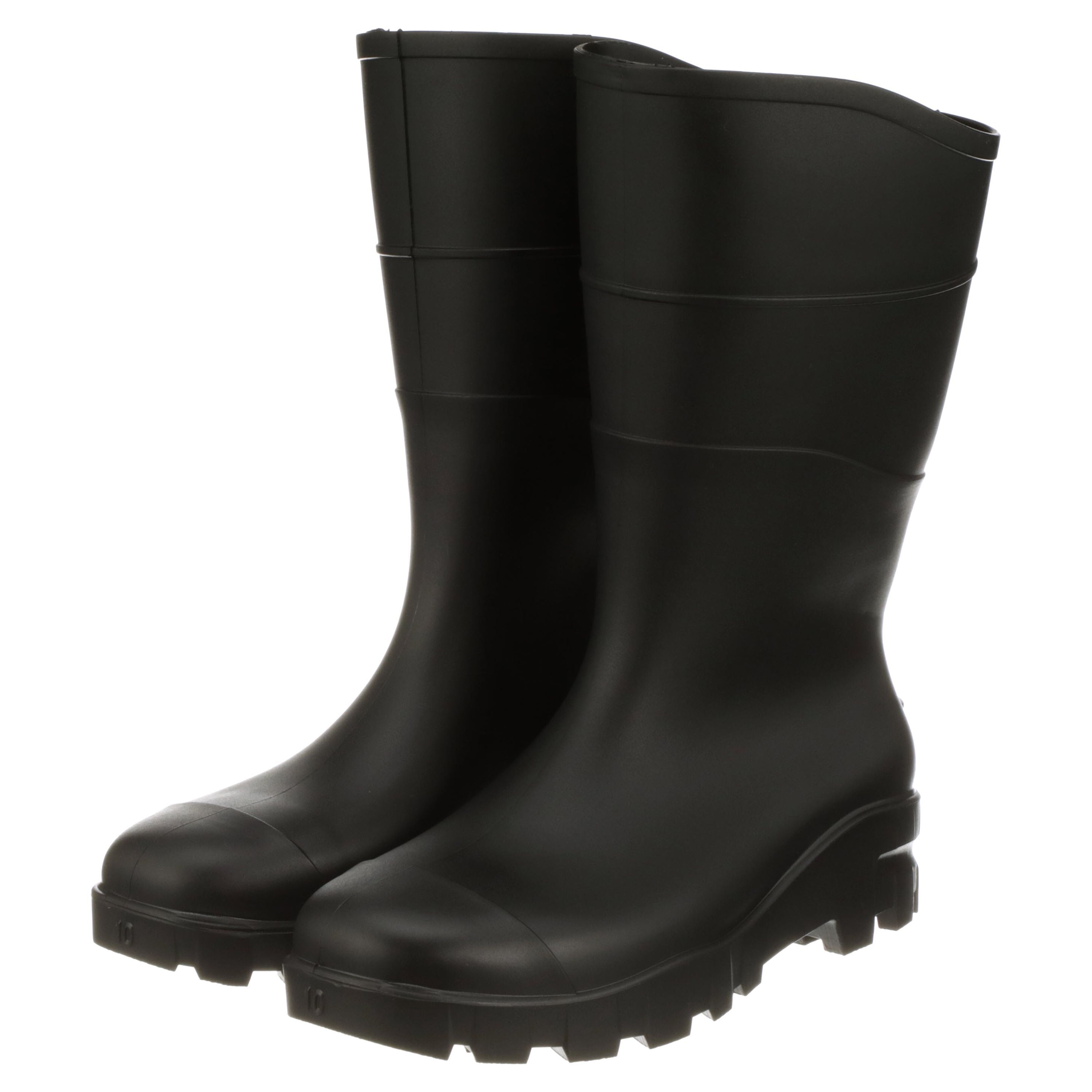 LIJCC Mens Women Ankle Boots Slip On Rubber Rain Boot Ankle  display picture 1