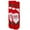 B Red, variant on Mens Christmas Crew Socks, Non-Pilling Thick Warm Stockings Socks White Size Free Size
