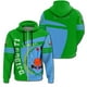 thumbnail image 3 of Sudadera con capucha y cremallera para hombre, moda 2024, con estampado 3D del emblema nacional de África y Yibuti, ropa deportiva, camisetas de gimnasio, 3 of 5