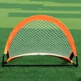 thumbnail image 2 of Fiber Pole Bracket Outdoor Movable Soccer Goal Net Enhance Accuracy Skills Improve Wear-resistant Foldable Football Shot Mesh Kick Practice for Kids, 2 of 8