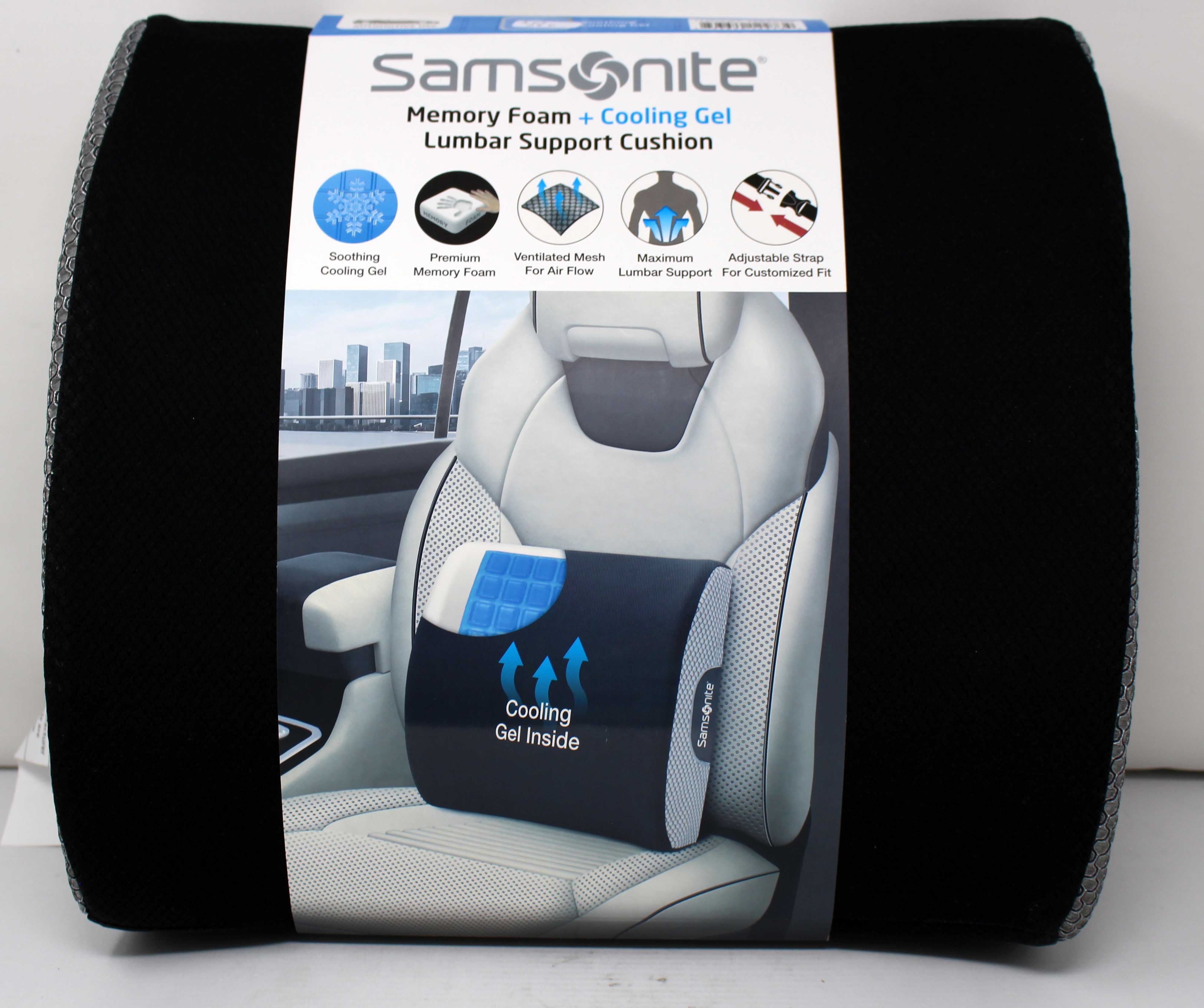 Cooling Gel Lumbar Support Cushion 