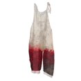 thumbnail image 2 of Women's Rompers Funny Spaghetti Strap Halloween Costumes Boho Floral Print Spooky Season Outfit Trendy Loose Romper Daily Party Outfits, 2 of 6
