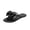 Shoes # Black, variant on Samdudou Thong Sandals for Women Open Toe Flat Slip On Slippers Oversized Elegant Bowknot Embellishment Braided Strap Detail Casual Summer Beach Vacation Dressy Mules