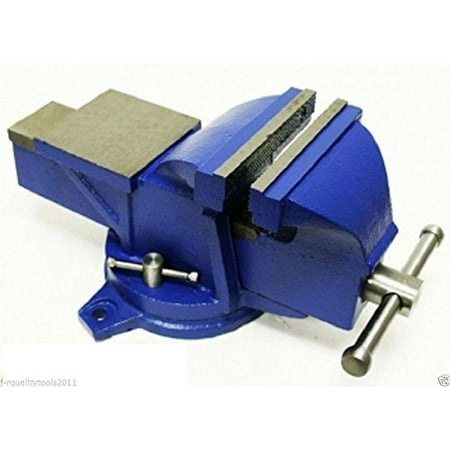 GHP 4" Jaw Width Cast Iron Metal 360° Swivel Bench Top Table Vise with Flat Anvil
