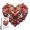Heart-Shaped Puzzle - Standard Version L, variant on Mindful Zen-Heart Wood Puzzle for Adults, Complex Irregular Rose Jigsaw with Hidden Fragments for Deep Relaxation, High-Performance Mental Vitality Gift, Small