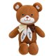 thumbnail image 1 of wsevypo Juguetes de peluche de oso en forma de corazón con pajarita: lindos animales de peluche, 1 of 2