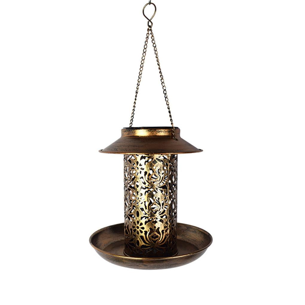 Bird Feeders for Outdoors Hanging Cardinal Bird Feeder Hanging Bird Feeder Solar Bird Feeder