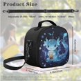 thumbnail image 6 of Yuyamidu Blue Axolotl School Backpack Set 3Pcs Lightweight Casual Daypacks with Lunch Bag Pen Bag Set Lightweight Portable Lunch Box Elementary Middle School Kids Backpack, 6 of 7