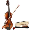 thumbnail image 2 of Clerance! Violin Set, 1/2 Fiddle with Rosin Carrying Case, Solid Wood Violins Musical Instrument Beginners Kit Gift, 2 of 12