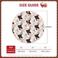 thumbnail image 2 of Haiem Pigs Pattern Christmas Tree Skirt Merry Christmas Party Christmas Tree Decoration,New Year Decorations-30", 2 of 6