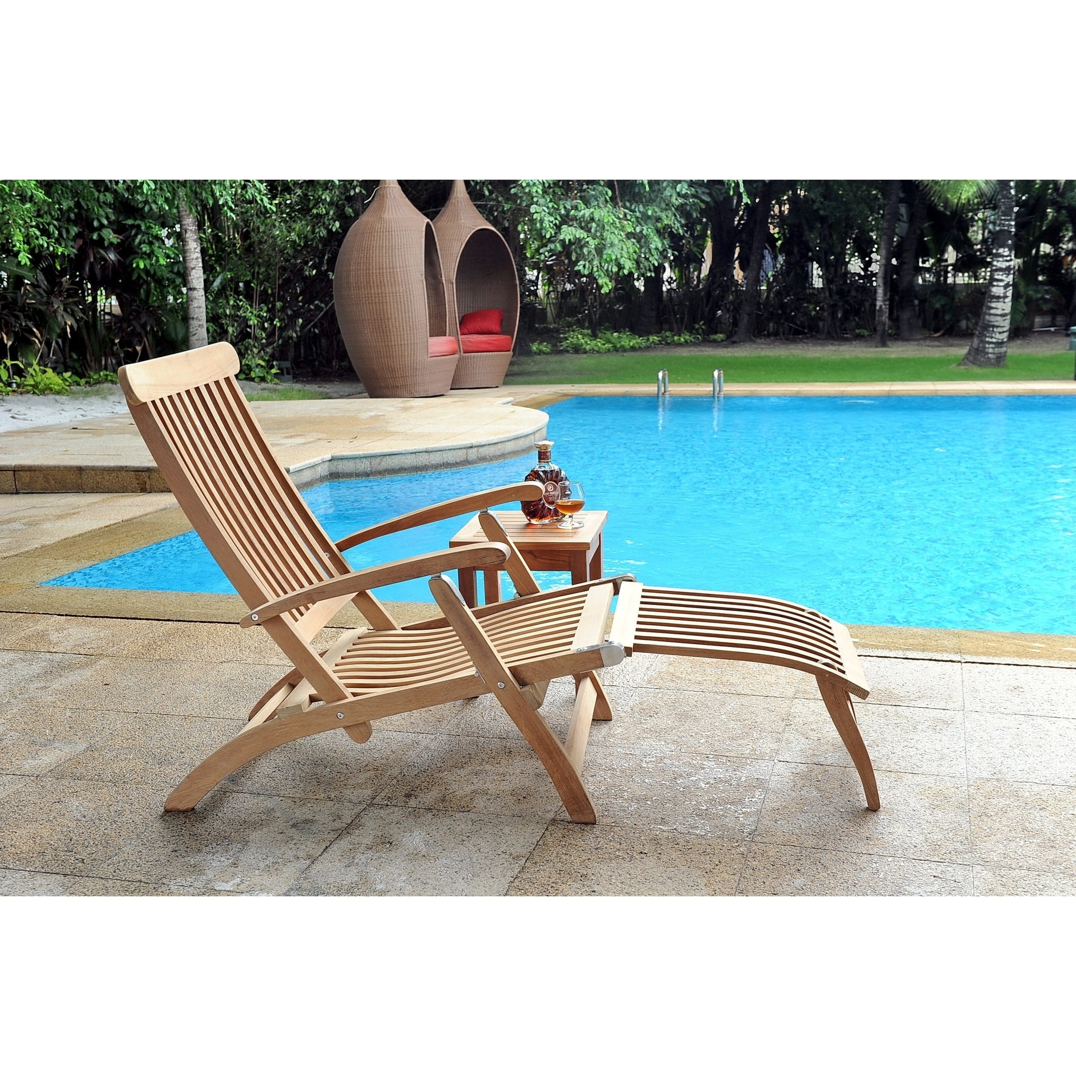 Teak Outdoor Patio Furniture With Swivel Chairs