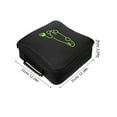 thumbnail image 2 of ELAYARD 2Pcs Black Car Charging Storage Bags Portable Handheld Cable Organizer for Electric Vehicle Use, 2 of 7