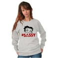 thumbnail image 4 of Vintage Betty Boop Hashtag Sassy Women Plus Size Sweatshirt Brisco Brands 3X, 4 of 5
