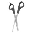 thumbnail image 4 of Plastic Handle Hair Cutting Hairdressing Thinning Scissors Shears Black, 4 of 5
