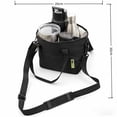thumbnail image 6 of 4 Water Bottle Holder With Strap | Family Size 4 Compartment Drink Bag, Multiple Tumbler Carrier Caddy | Adjustable Fits Large & Small Drinks | Hands Free, Won'T Tip Over In Car, 6 of 6